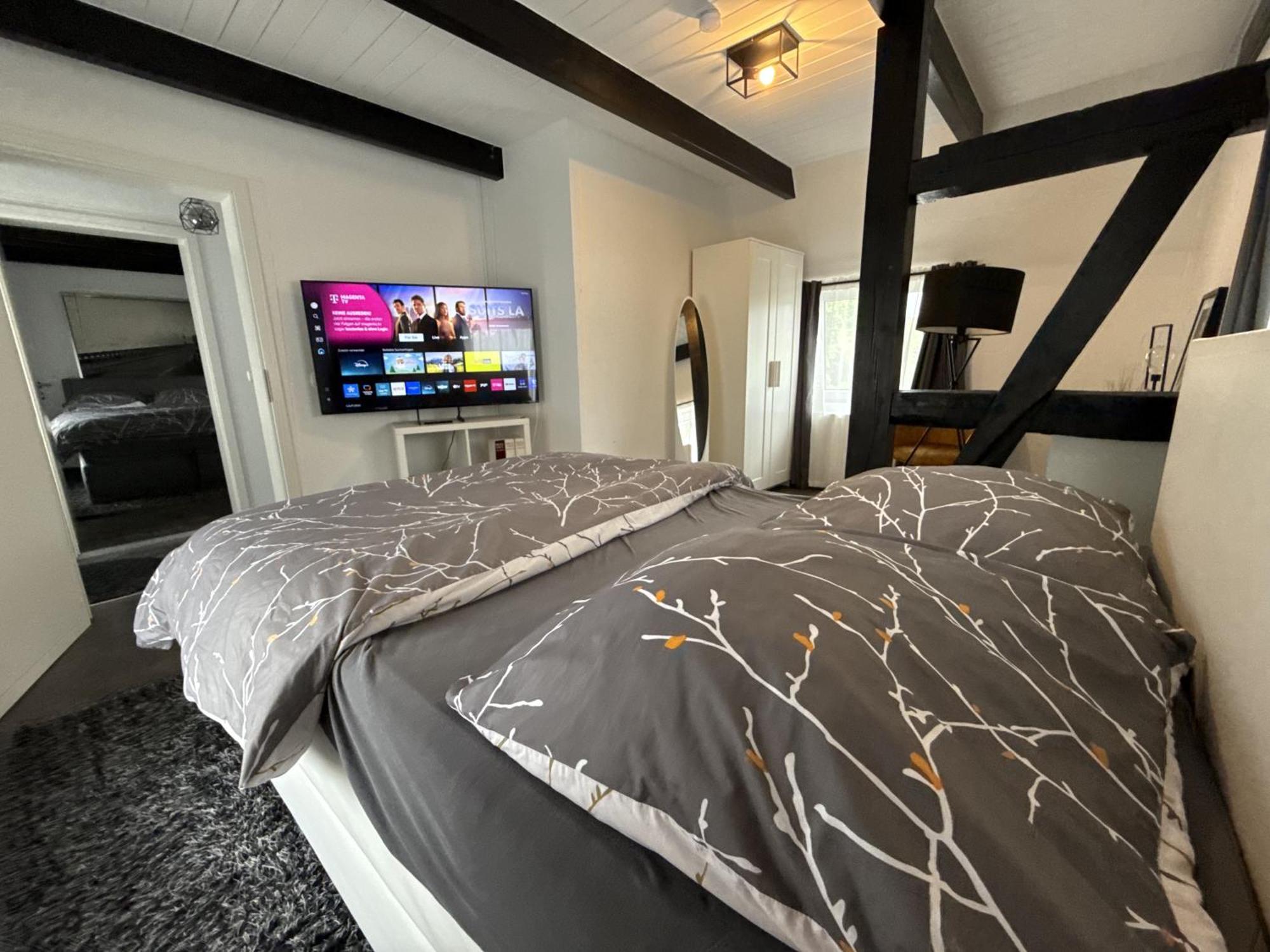 Fachwerkhaus Mit 2 Getrennten Schlafzimmern, Wohnzimmer Und Kueche Bückeburg Eksteriør billede