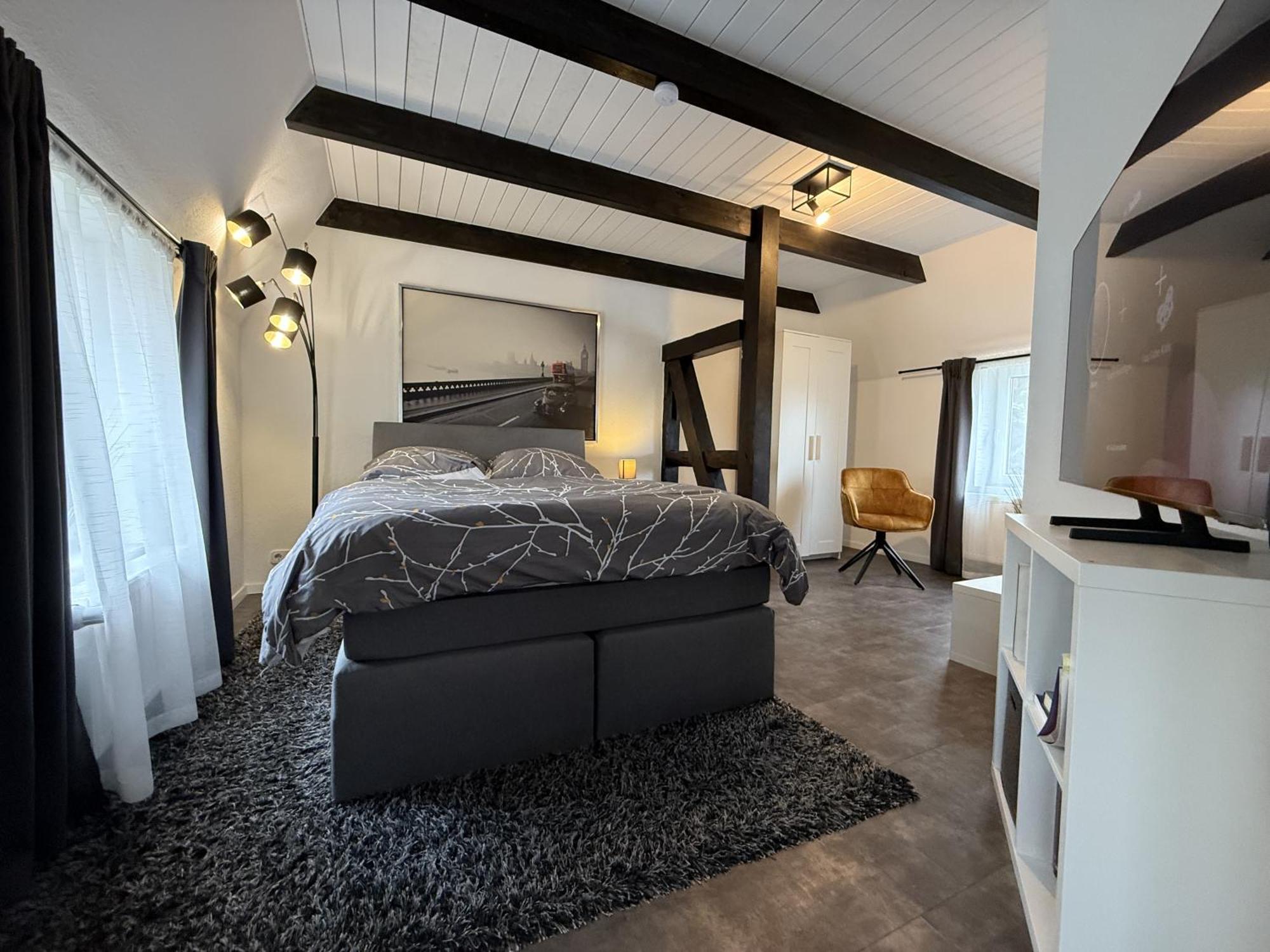 Fachwerkhaus Mit 2 Getrennten Schlafzimmern, Wohnzimmer Und Kueche Bückeburg Eksteriør billede