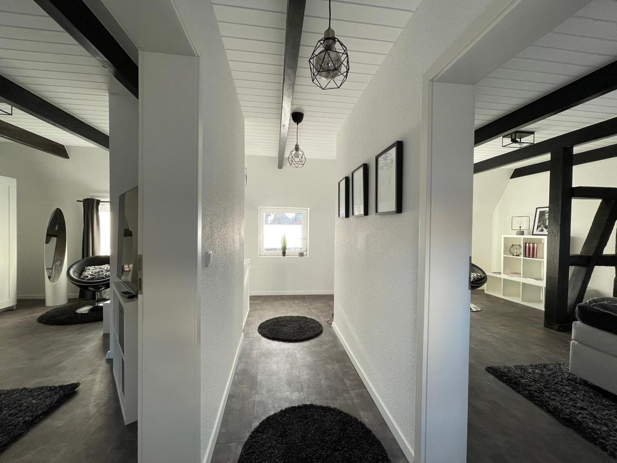 Fachwerkhaus Mit 2 Getrennten Schlafzimmern, Wohnzimmer Und Kueche Bückeburg Eksteriør billede